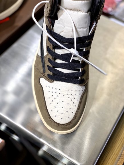 Nike Air Jordan 1 High OG Travis Scott  Мужские кроссовки RR_3011NI1