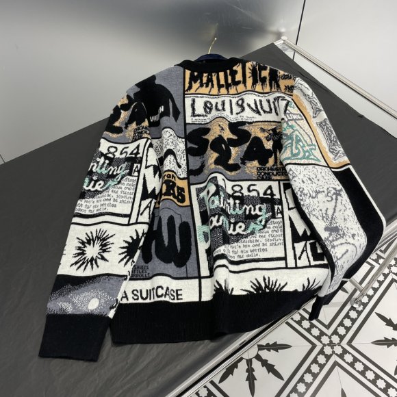 Louis Vuitton - Женская кофта свитер FY_1712LV4 Louis Vuitton - Женская кофта свитер FY_1712LV4