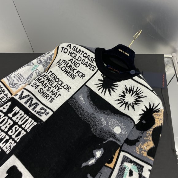 Louis Vuitton - Женская кофта свитер FY_1712LV4 Louis Vuitton - Женская кофта свитер FY_1712LV4