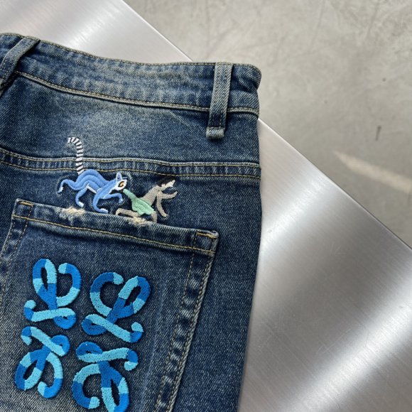 Loewe - Мужские штаны джинсы DZ_1612LO9