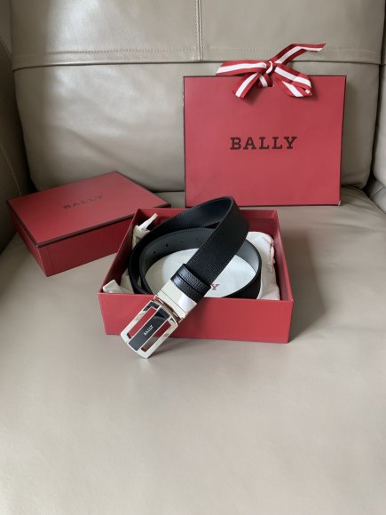 Bally Мужской двусторонний ремень 3.4см. RE_1302BA3 Bally Мужской двусторонний ремень 3.4см. RE_1302BA3