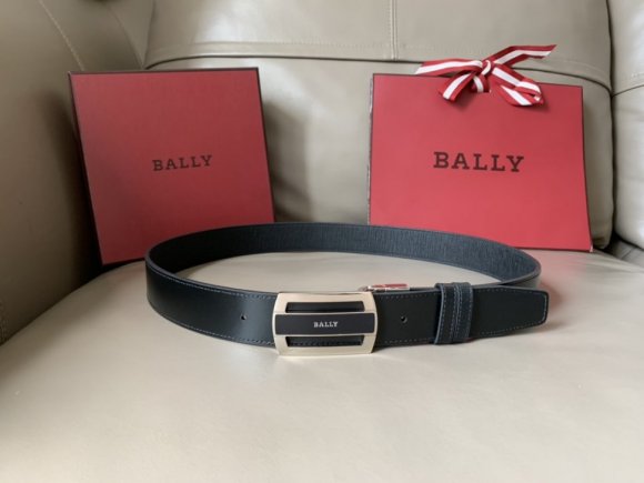 Bally Мужской двусторонний ремень 3.4см. RE_1302BA3 Bally Мужской двусторонний ремень 3.4см. RE_1302BA3