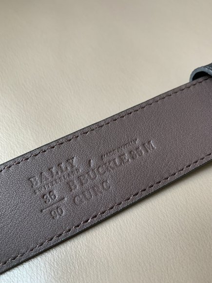 Bally Мужской двусторонний ремень 3.4см. RE_1302BA3 Bally Мужской двусторонний ремень 3.4см. RE_1302BA3