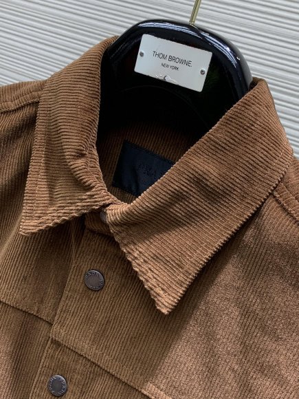 Prada - Мужская вельветовая рубашка штаны брюки костюм TI_2606PR5