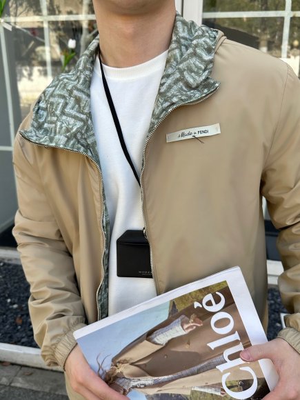 Fendi - двухсторонняя куртка ветровка DZ_2907FE6 Fendi - двухсторонняя куртка ветровка DZ_2907FE6