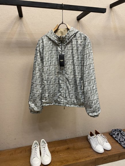 Fendi - двухсторонняя куртка ветровка DZ_2907FE6