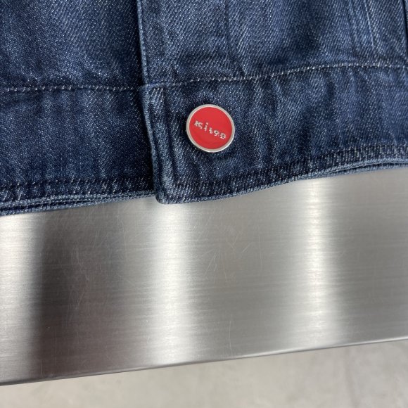 Kiton Napoli - Мужская джинсовая куртка рубашка TJ_0310KI3 Kiton Napoli - Мужская джинсовая куртка рубашка TJ_0310KI3