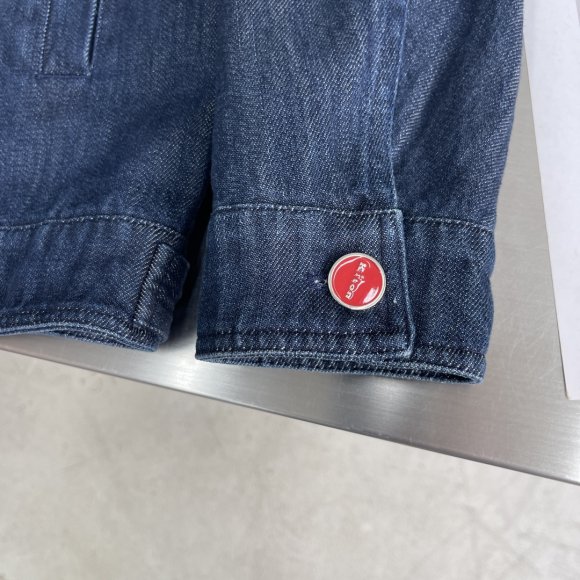 Kiton Napoli - Мужская джинсовая куртка рубашка TJ_0310KI3 Kiton Napoli - Мужская джинсовая куртка рубашка TJ_0310KI3