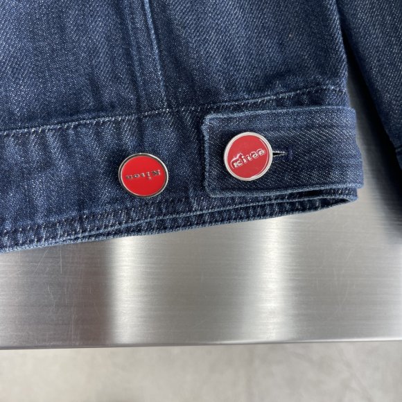 Kiton Napoli - Мужская джинсовая куртка рубашка TJ_0310KI3 Kiton Napoli - Мужская джинсовая куртка рубашка TJ_0310KI3