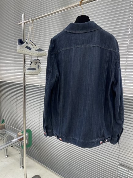 Kiton Napoli - Мужская джинсовая куртка рубашка TJ_0310KI3 Kiton Napoli - Мужская джинсовая куртка рубашка TJ_0310KI3