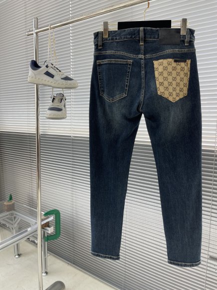 Gucci - Мужские штаны джинсы TJ_1411GU1 Gucci - Мужские штаны джинсы TJ_1411GU1