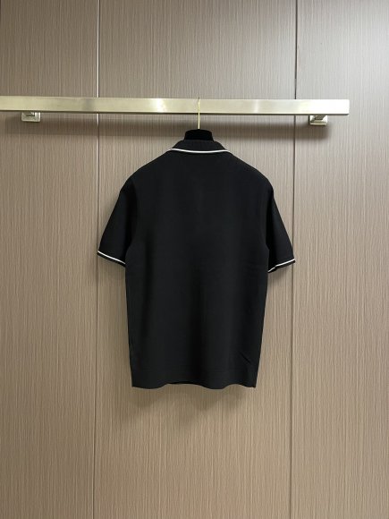 Louis Vuitton - Мужская шерстяная футболка майка поло DF_1308LV2 Louis Vuitton - Мужская шерстяная футболка майка поло DF_1308LV2