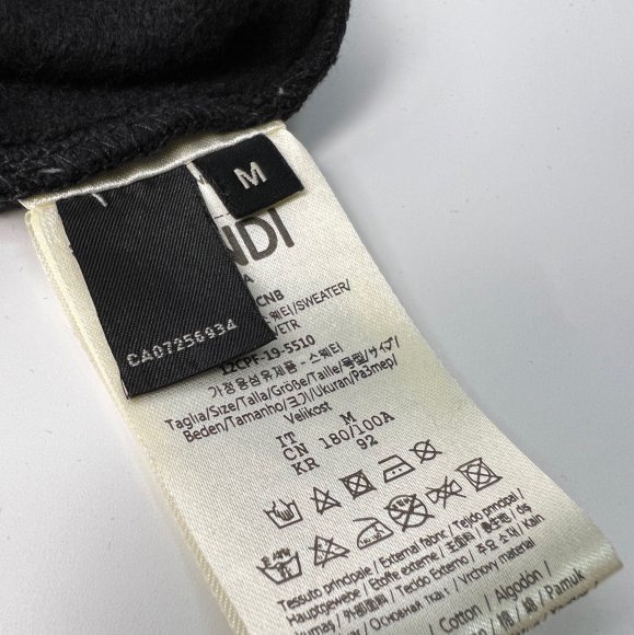 Fendi - Мужская кофта свитшот ACE_0512FE4 Fendi - Мужская кофта свитшот ACE_0512FE4