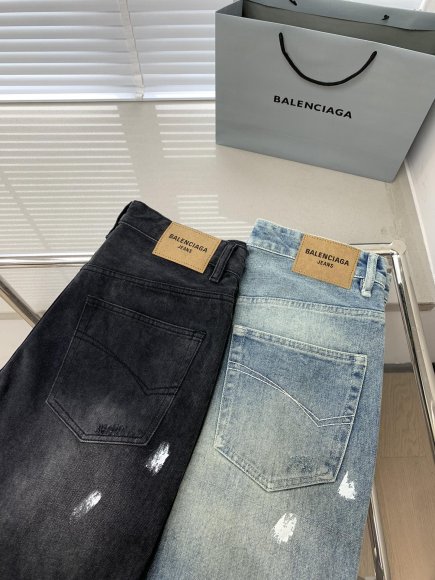 Balenciaga - Мужские штаны джинсы TI_3007BA2