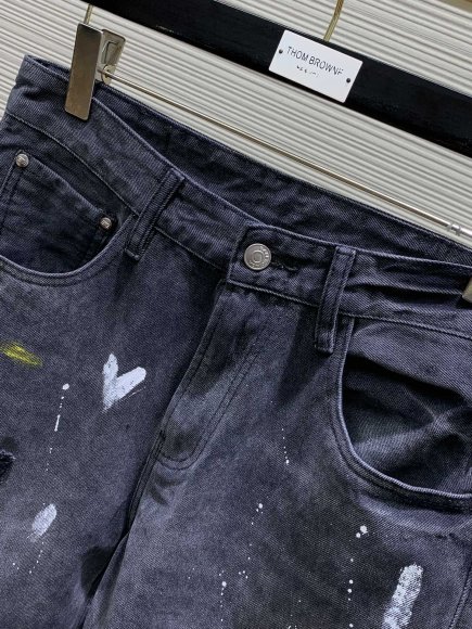 Balenciaga - Мужские штаны джинсы TI_3007BA2 Balenciaga - Мужские штаны джинсы TI_3007BA2