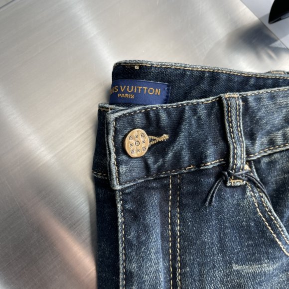 Louis Vuitton - Мужские штаны джинсы TJ_1411LV3 Louis Vuitton - Мужские штаны джинсы TJ_1411LV3