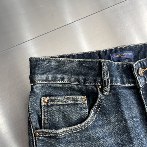 Louis Vuitton - Мужские штаны джинсы TJ_1411LV3 Louis Vuitton - Мужские штаны джинсы TJ_1411LV3