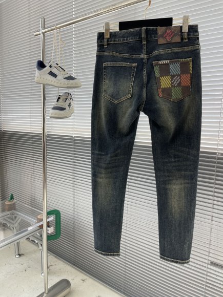 Louis Vuitton - Мужские штаны джинсы TJ_1411LV3 Louis Vuitton - Мужские штаны джинсы TJ_1411LV3
