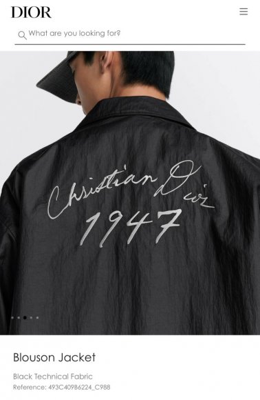 Dior - Мужская куртка ветровка TI_3007DI3