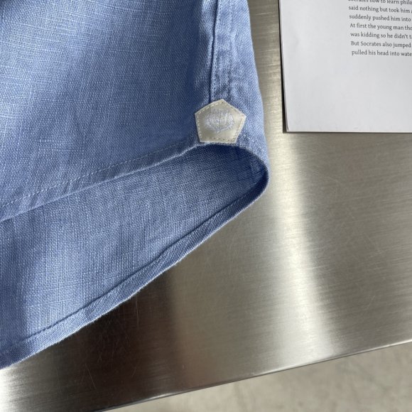 Loro Piana - Мужская льняная рубашка костюм TJ_0506LP3 Loro Piana - Мужская льняная рубашка костюм TJ_0506LP3