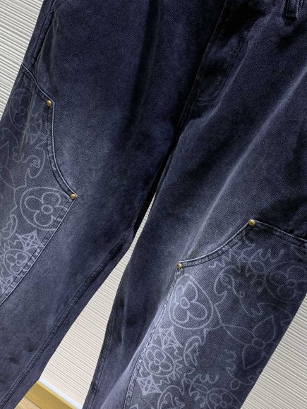 Louis Vuitton - Мужские штаны джинсы TI_3007LV4