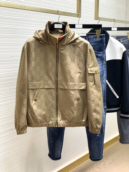 Gucci - Мужская куртка ветровка TI_0209GU10 Gucci - Мужская куртка ветровка TI_0209GU10