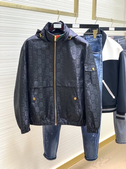 Gucci - Мужская куртка ветровка TI_0209GU10 Gucci - Мужская куртка ветровка TI_0209GU10