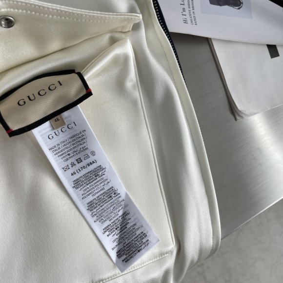 Gucci Pre Fall - Мужская двухсторонняя куртка бомбер TJ_3010GU2 Gucci Pre Fall - Мужская двухсторонняя куртка бомбер TJ_3010GU2