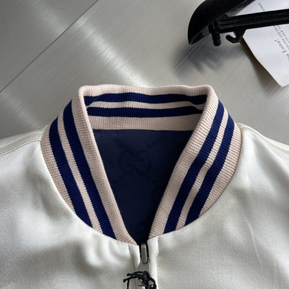 Gucci Pre Fall - Мужская двухсторонняя куртка бомбер TJ_3010GU2 Gucci Pre Fall - Мужская двухсторонняя куртка бомбер TJ_3010GU2