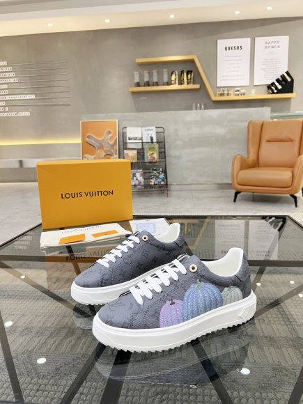 Louis Vuitton & Yayoi Kusama - Женские кроссовки RU_2106LV1W Louis Vuitton & Yayoi Kusama - Женские кроссовки RU_2106LV1W