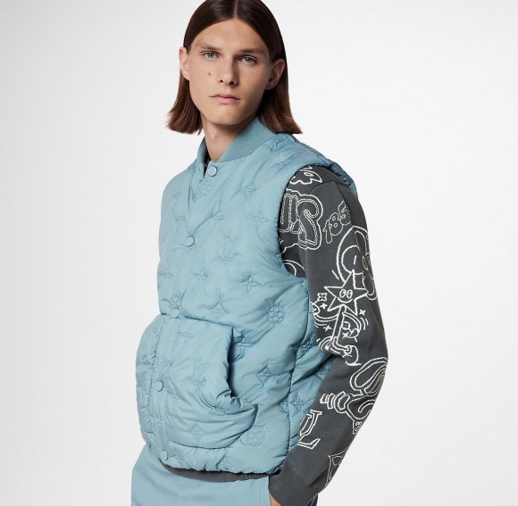 Louis Vuitton - Мужской жилет ACE_1009LV2 Louis Vuitton - Мужской жилет ACE_1009LV2