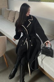 Valentino - Женское шерстяное пальто WJ_1809VA9 Valentino - Женское шерстяное пальто WJ_1809VA9