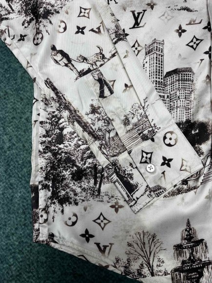 Louis Vuitton - Мужская рубашка DZ_2811LV4 Louis Vuitton - Мужская рубашка DZ_2811LV4