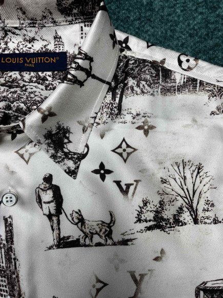 Louis Vuitton - Мужская рубашка DZ_2811LV4 Louis Vuitton - Мужская рубашка DZ_2811LV4