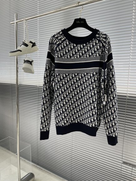 Dior - Мужская двухсторонняя кофта свитер TJ_3010DI4 Dior - Мужская двухсторонняя кофта свитер TJ_3010DI4