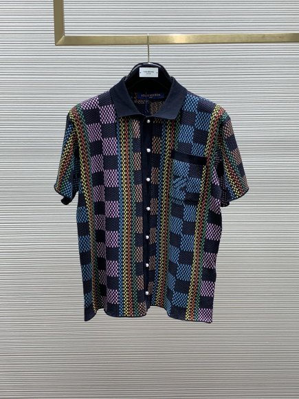 Louis Vuitton Damier - Мужская рубашка TI_3007LV7
