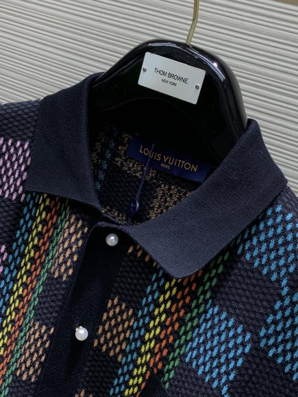 Louis Vuitton Damier - Мужская рубашка TI_3007LV7