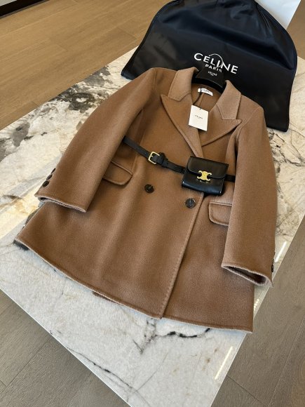 Celine - Женское шерстяное пальто WJ_1809CE10 Celine - Женское шерстяное пальто WJ_1809CE10