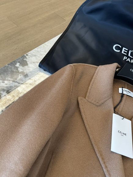 Celine - Женское шерстяное пальто WJ_1809CE10 Celine - Женское шерстяное пальто WJ_1809CE10