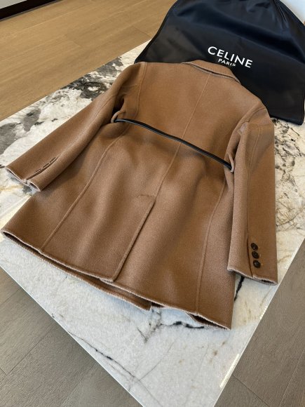 Celine - Женское шерстяное пальто WJ_1809CE10 Celine - Женское шерстяное пальто WJ_1809CE10