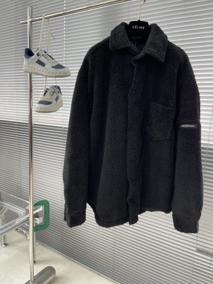 Balenciaga - Мужская флисовая куртка ветровка TJ_1610BA2 Balenciaga - Мужская флисовая куртка ветровка TJ_1610BA2