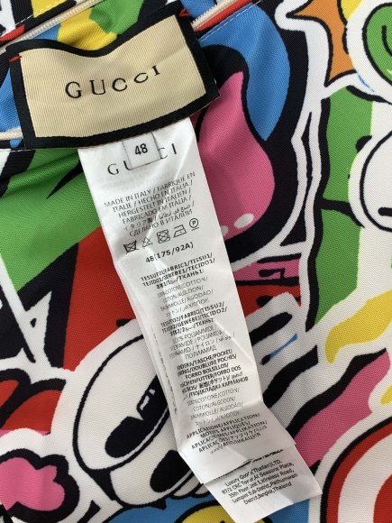 Gucci - Мужская двухсторонняя куртка ветровка TI_3007GU11 Gucci - Мужская двухсторонняя куртка ветровка TI_3007GU11