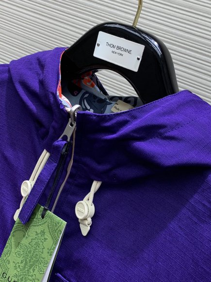 Gucci - Мужская двухсторонняя куртка ветровка TI_3007GU11 Gucci - Мужская двухсторонняя куртка ветровка TI_3007GU11