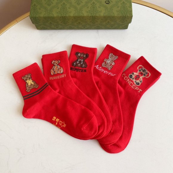 Gucci 2022 Носки комплект 5 пар OR_1602GC1