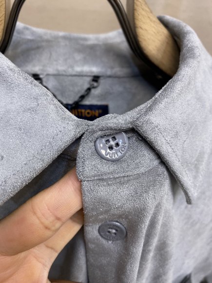 Louis Vuitton - Мужская велюровая рубашка DZ_1007LV12
