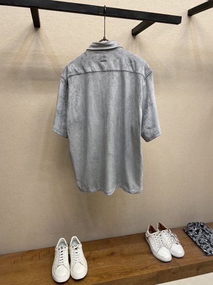 Louis Vuitton - Мужская велюровая рубашка DZ_1007LV12