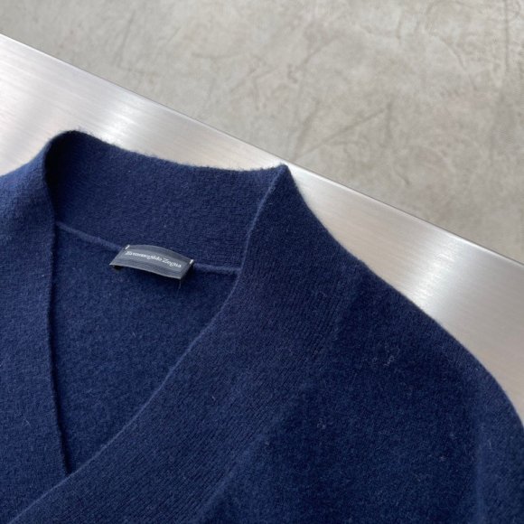 Ermenegildo Zegna - Мужская шерстяная кофта свитер AH_0701EZ7