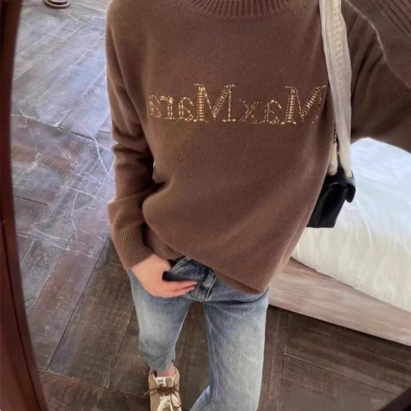 Max Mara - Женская кашемировая кофта пуловер YE_2309MM6 Max Mara - Женская кашемировая кофта пуловер YE_2309MM6