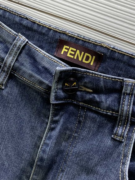 Fendi - Мужские штаны джинсы TI_2908FE2