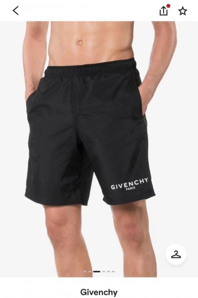 Givenchy - Мужские шорты плавки MI_2806GI8 Givenchy - Мужские шорты плавки MI_2806GI8